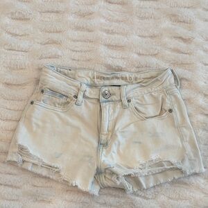 American Eagle Outfitters Light Denim Jean Shorts